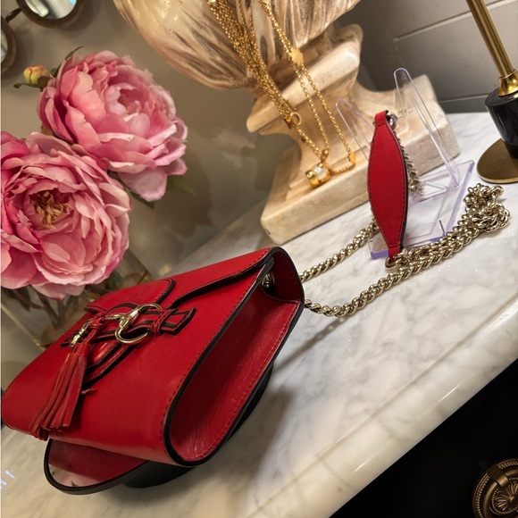 Gucci EUC COA Red Horsebit Crossbody Bag - Picture 8 of 16